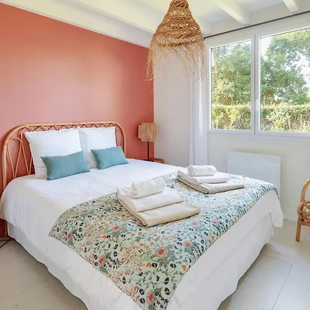 Avec Piscine Chauffee, Jardin Exotique, Au Calme Proche Plages Et Commerces, - Fr-1-791-17 Villa Capbreton