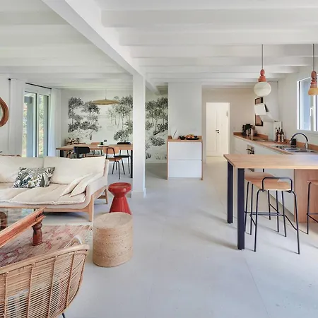 Avec Piscine Chauffee, Jardin Exotique, Au Calme Proche Plages Et Commerces, - Fr-1-791-17 Capbreton